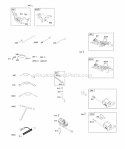 Controls Electrical Flywheel Brake Ignition Diagram and Parts List for 128T02-1337-B1  Briggs and Stratton Engine